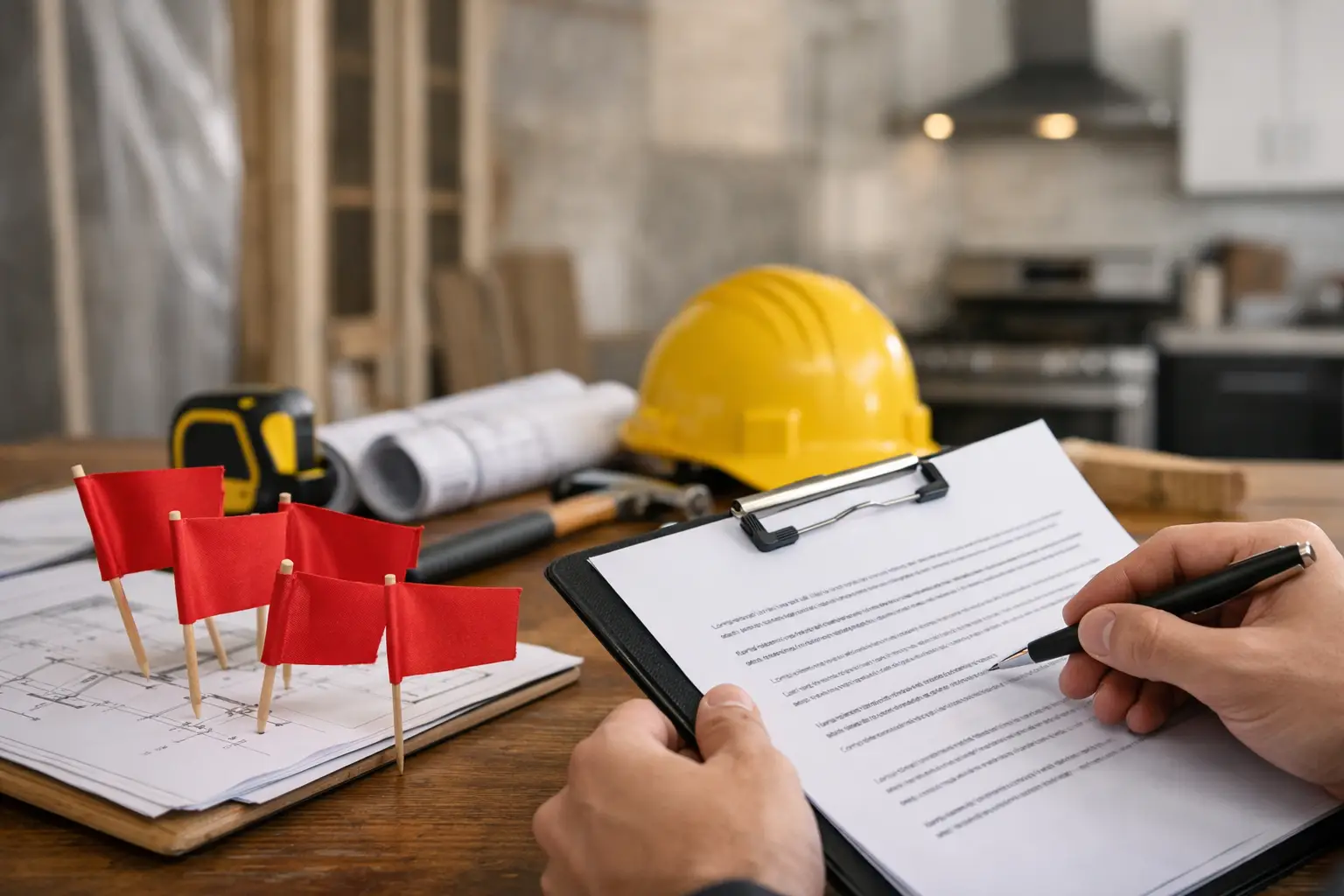 8 Remodel Contract Red Flags to Catch Early
