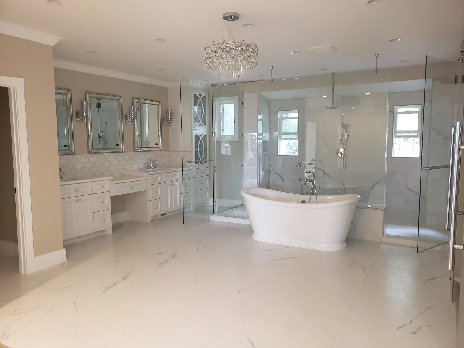 Westward Construction bathroom remodel, project 11